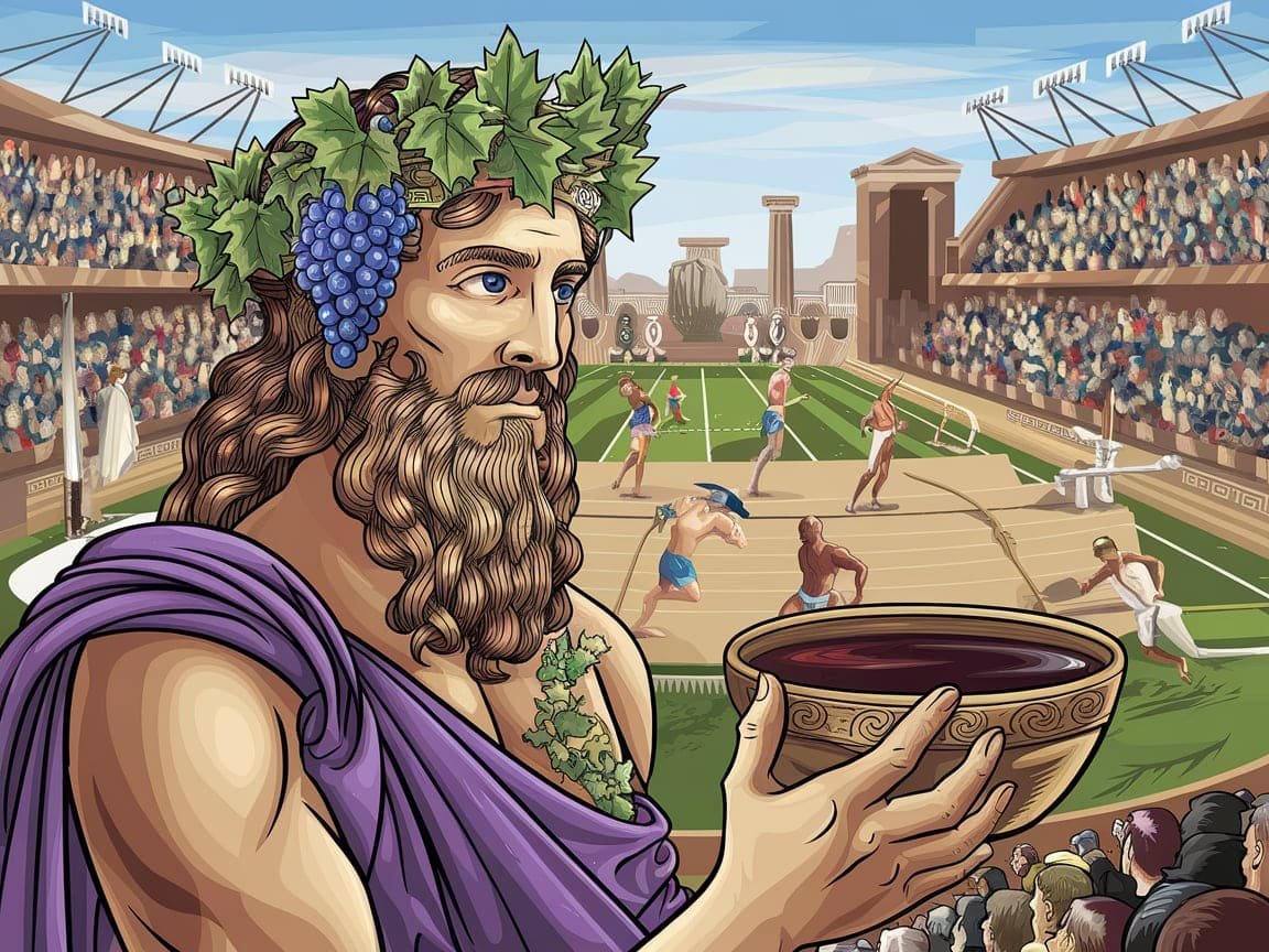 Dionysus Olympics: A Mythical Connection