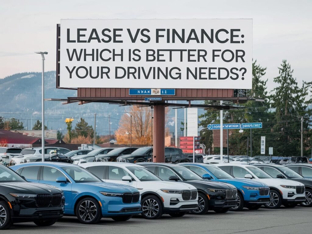 Lease vs Finance: Which Is Better for Your Driving Needs?