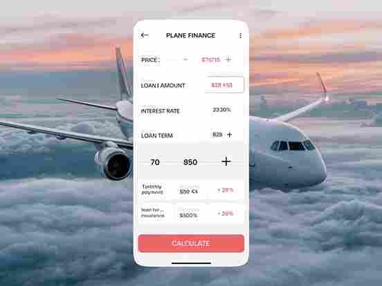 Plane Finance Calculator