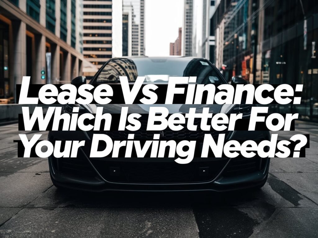 Lease vs Finance